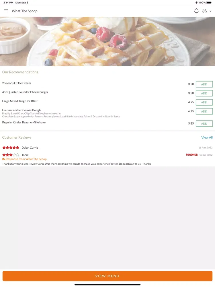 What The Scoop. iPad  Ekran Görüntüleri