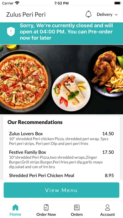 Zulus Peri Peri Dundee স্ক্রিনশট
