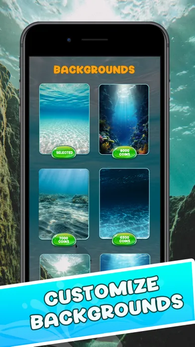 Ảnh chụp màn hình của Word Aqua Crossword Fun Puzzle