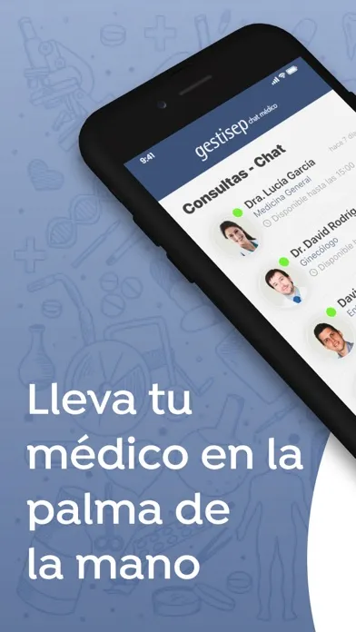 Gestisep Chat Médico Screenshots