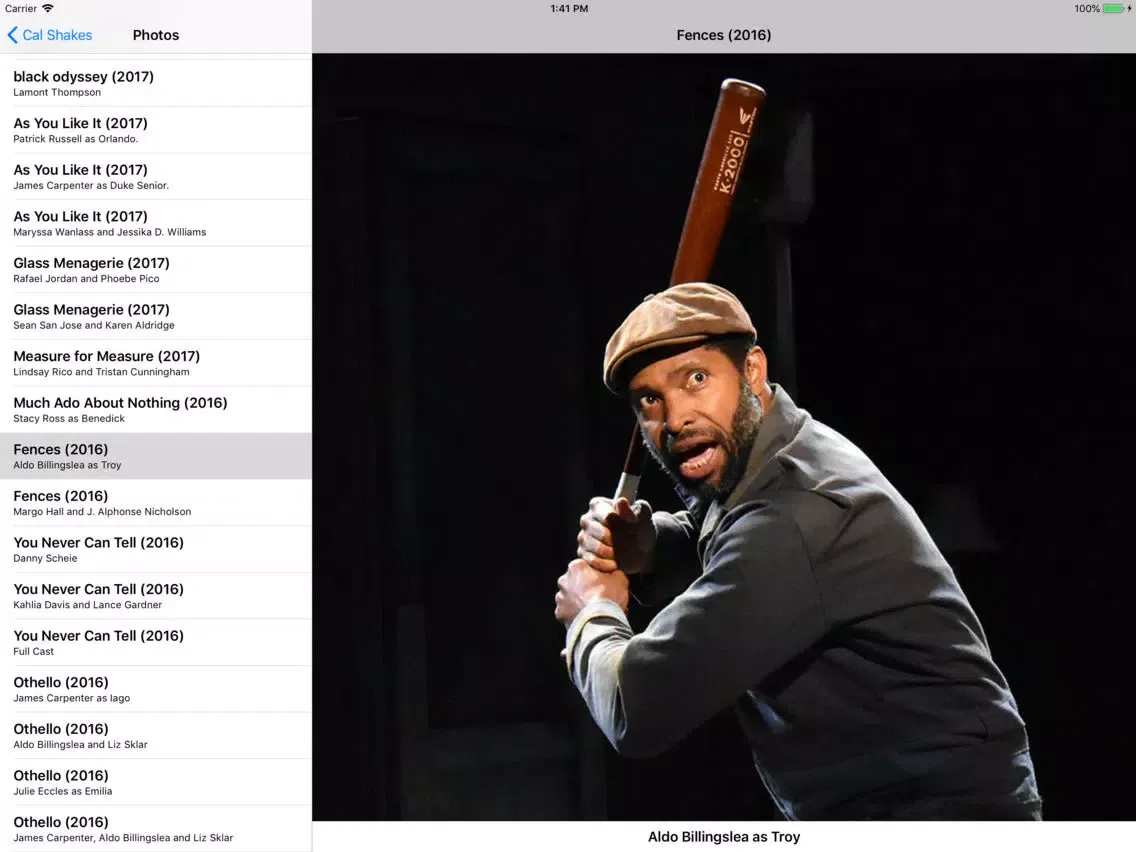 California Shakespeare History iPad  स्क्रीनशॉट