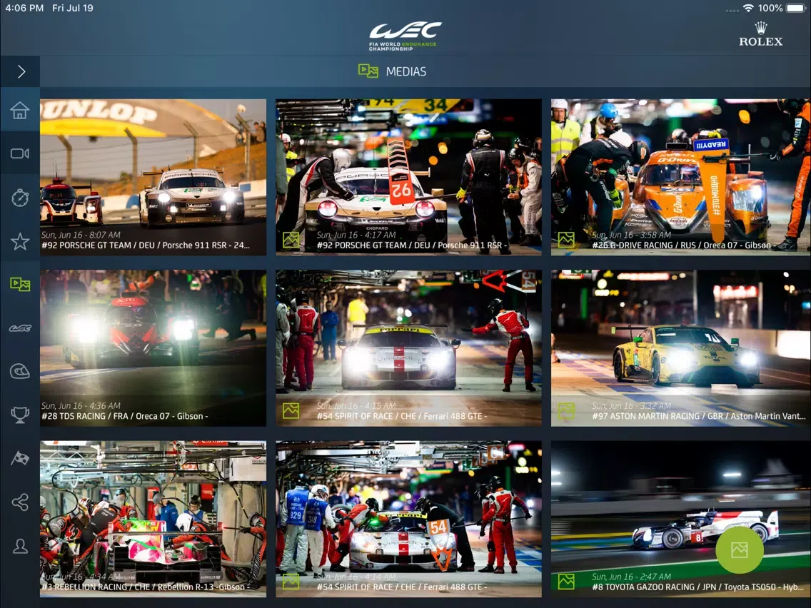 FIA WEC iPad  स्क्रीनशॉट