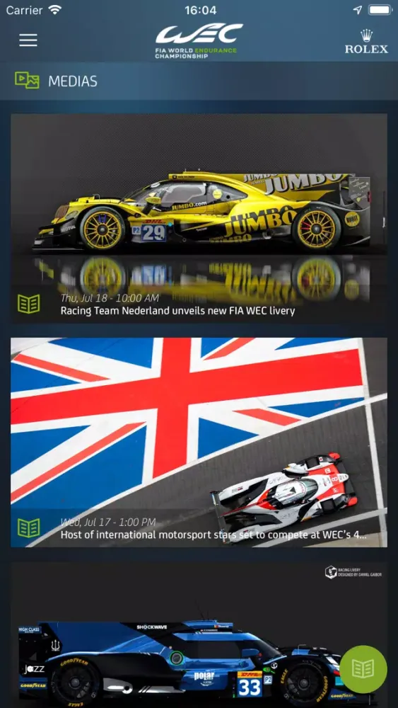 FIA WEC स्क्रीनशॉट