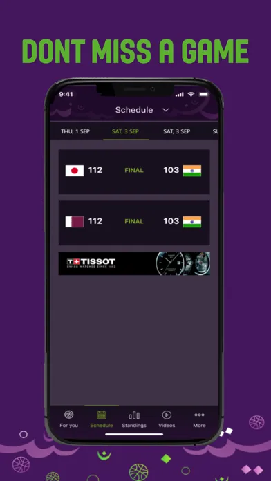 Ảnh chụp màn hình của FIBA Asia Cup 2025 Qualifiers