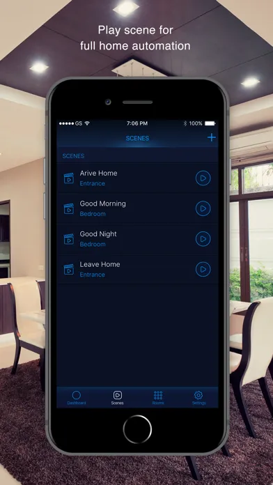Capturas de tela do FIBARO for HomeKit Devices