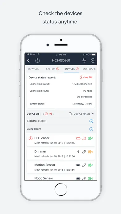 FIBARO Installer App Screenshots