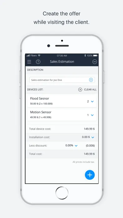 FIBARO Installer App Screenshots