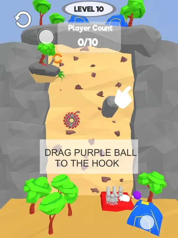 Capturas de tela do Rope Climbing 3D iPad 