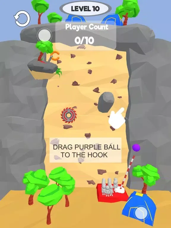 Capturas de tela do Rope Climbing 3D iPad 