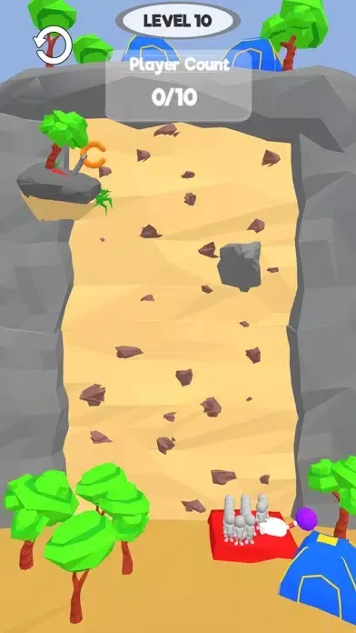Capturas de tela do Rope Climbing 3D