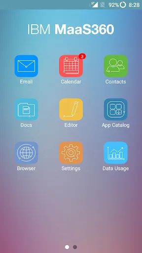 ภาพหน้าจอของ MaaS360 MDM for Android