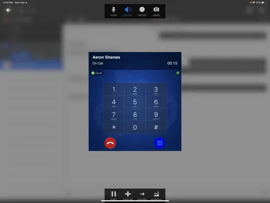 Tangkapan layar Newt Cloud iPad 