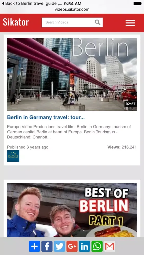 Berlin travel guide - City maps and tourist guides Ekran Görüntüleri