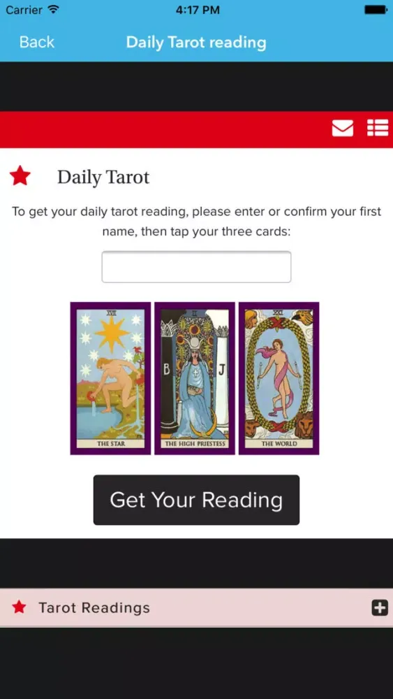 Скриншоты Daily horoscope - Astrology and tarot reading