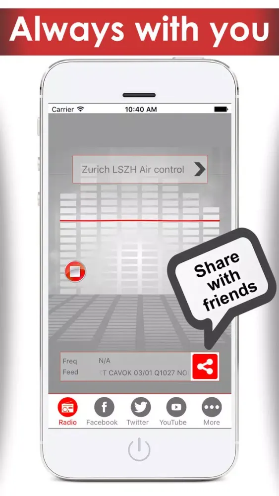 Tangkapan skrin Police radio scanners - The best radio police scanner , Air traffic control , fire & weather scanner report from online radio stations
