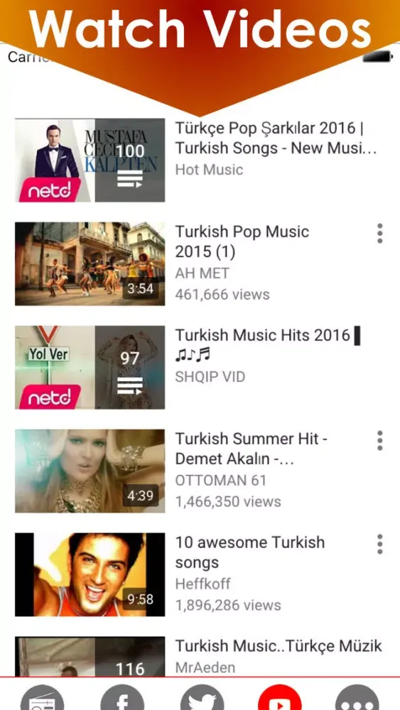 Radio Turkey - Turkish music and news from live fm türk radios stations ( Türkiye Müzik Radyo & Türkçe pop musikisi radyolar ) Ekran Görüntüleri