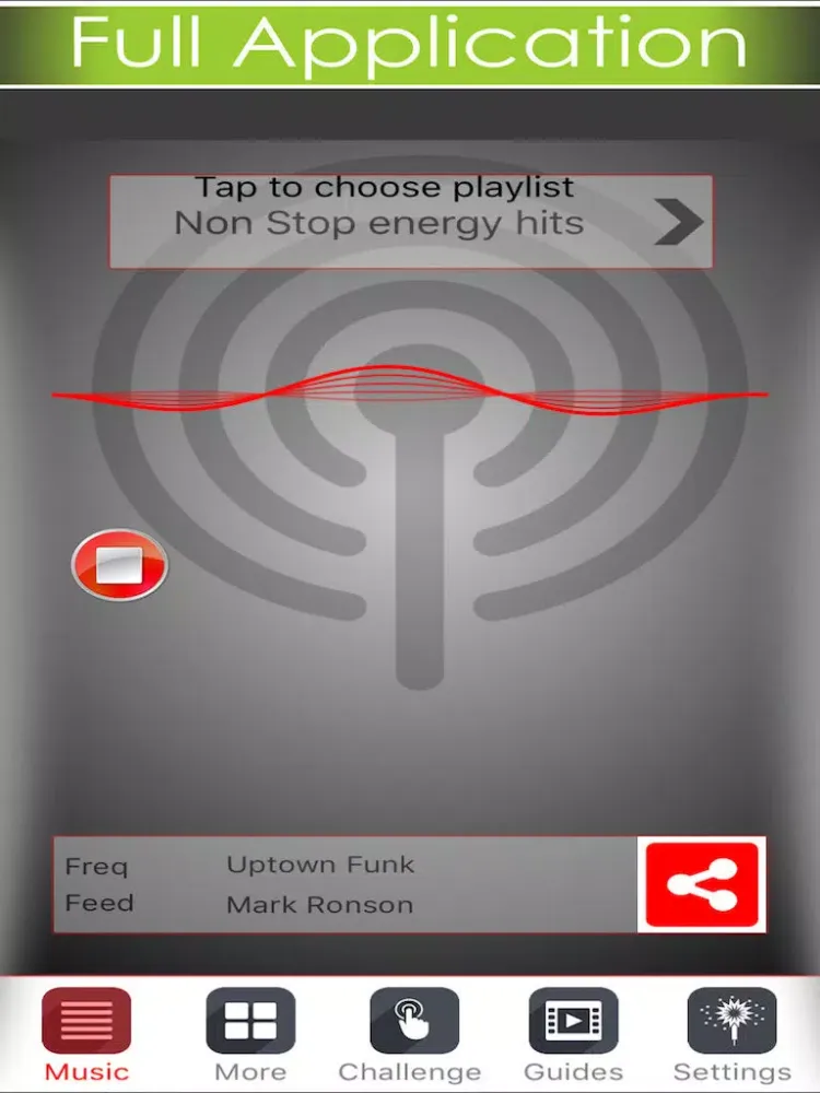 Workout challenge music playlists & video guides Pro version - Enjoy the perfect aerobics exercise iPad  Screenshots