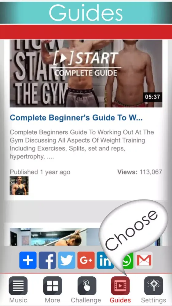 Workout challenge music playlists & video guides Pro version - Enjoy the perfect aerobics exercise Screenshots