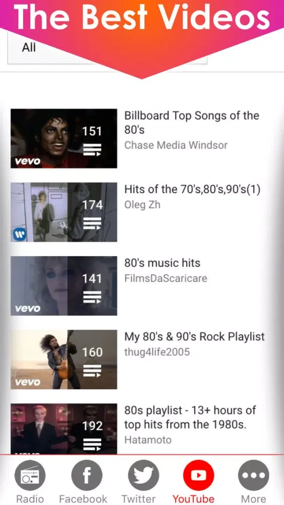 Captures d'écran de The Best 70s - 80s - 90s Oldies music playlists & songs music player - Absolute 60's 70's 80's Classic rock , Disco and country stations