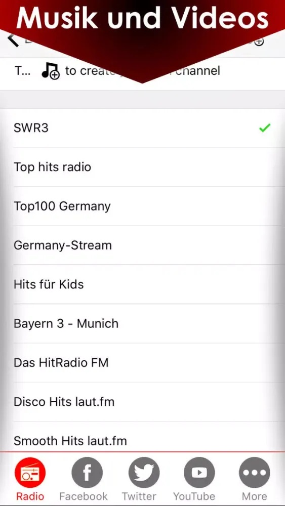 Radio Germany - Deutsch music from live fm radios stations ( Deutsch Musik & Deutschland Radios ) Screenshots