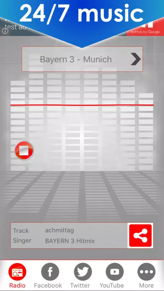 Radio Germany - Deutsch music from live fm radios stations ( Deutsch Musik & Deutschland Radios ) Screenshots