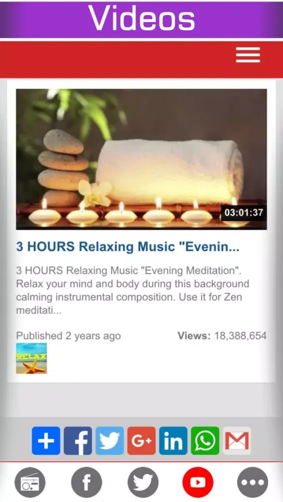 Meditation music for relaxing Spa & Zen garden nature sounds from soothing live radio stations (PRO) Screenshots