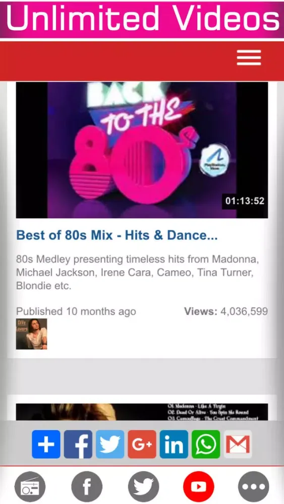 60s 70s 80s retro music radio & classic country rock songs from online radio fm stations Screenshots