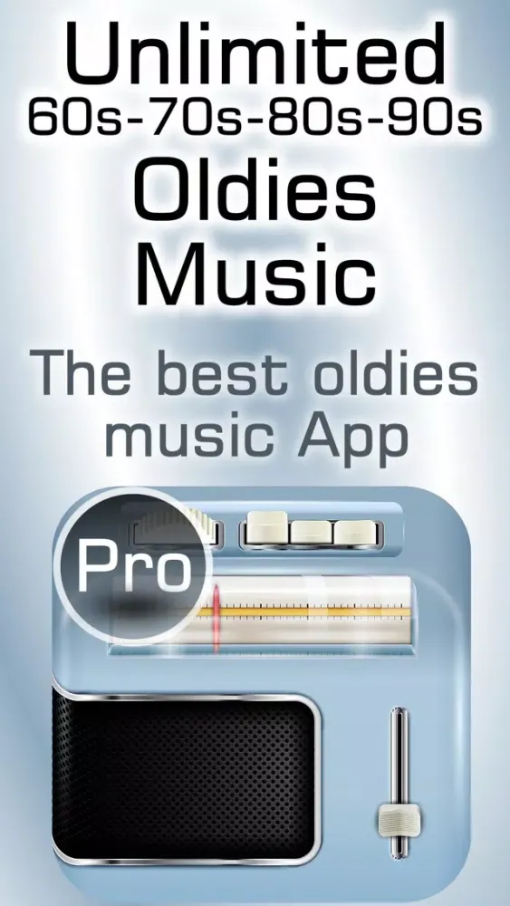Capturas de pantalla de Oldies songs mega music hits radio player - The Absolute retro stations