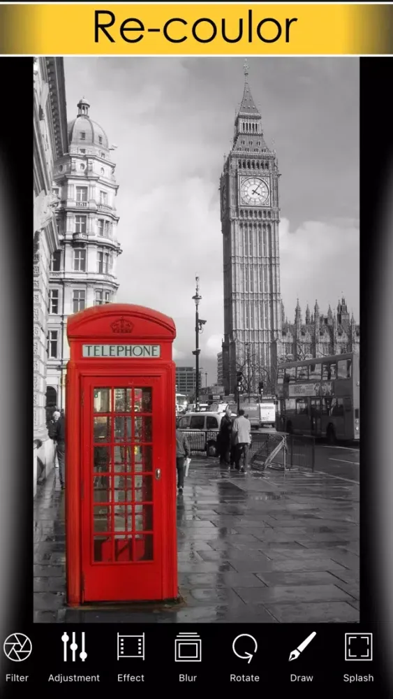 Insta photo magic touch effects - Camera & selfie photo filters应用截图