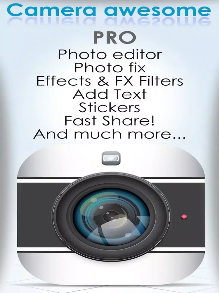ProCam - Camera touch plus awesome fxcamera art studio & deluxe magic space fx filters iPad  Screenshots