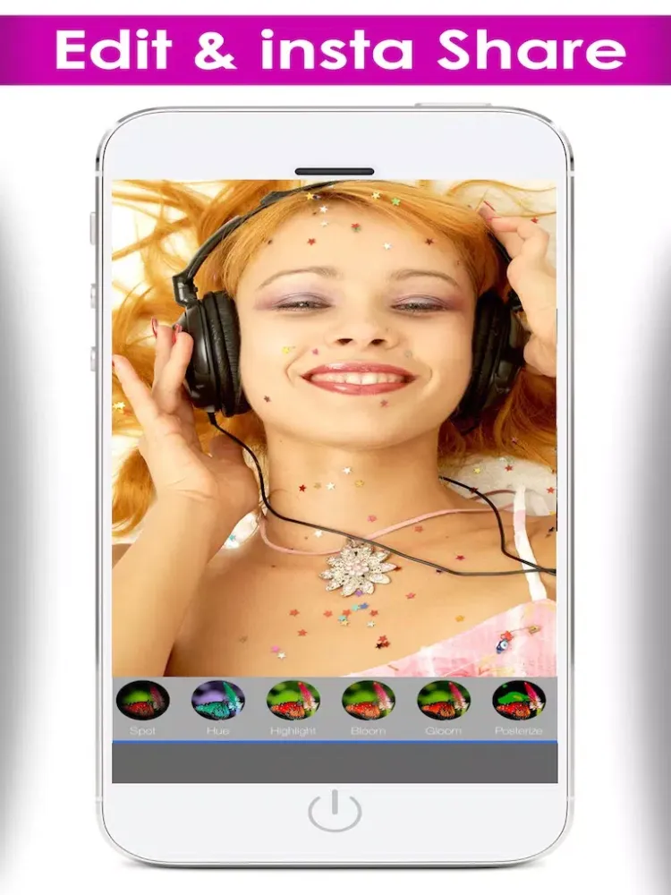 ProCam - Camera touch plus awesome fxcamera art studio & deluxe magic space fx filters iPad  Screenshots