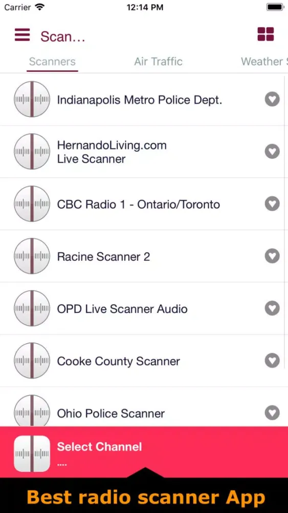 Police & radio scanners live应用截图