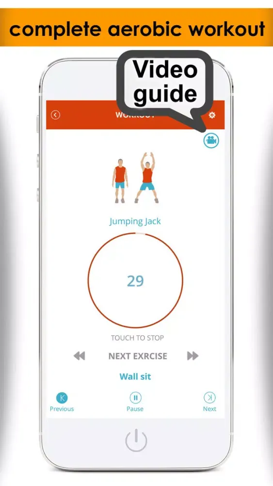 7 minute workout for aerobic exercise plus fitness guide Screenshots