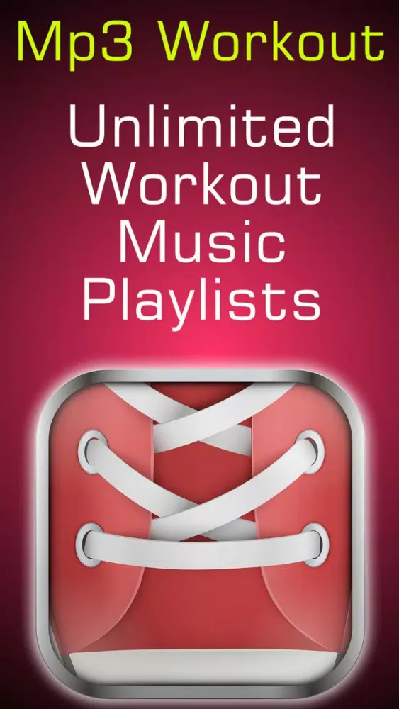 ภาพหน้าจอของ Mp3 workout music and video guide playlists - The perfect daily aerobics exercise trainer & radio stations app
