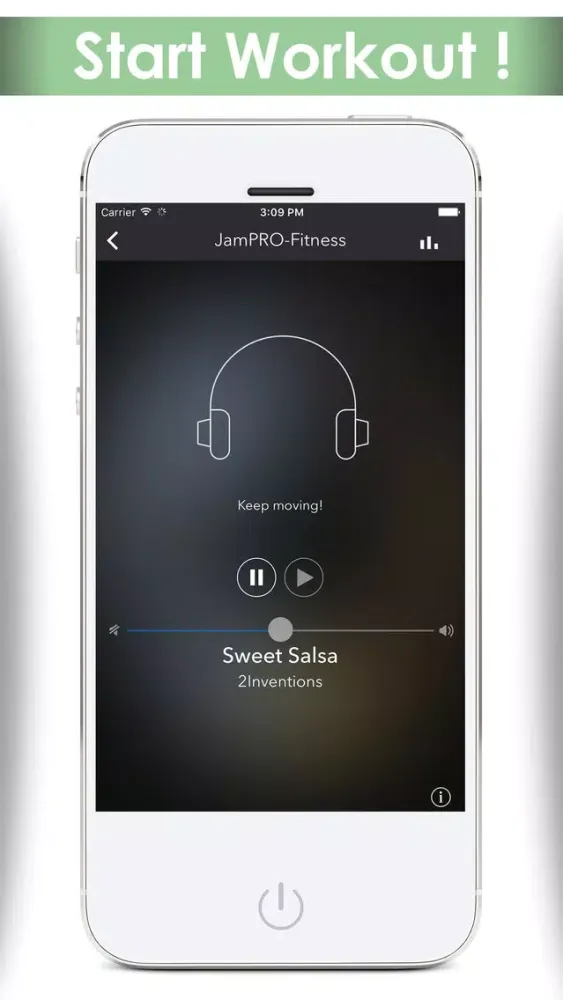 ภาพหน้าจอของ Mp3 workout music and video guide playlists - The perfect daily aerobics exercise trainer & radio stations app