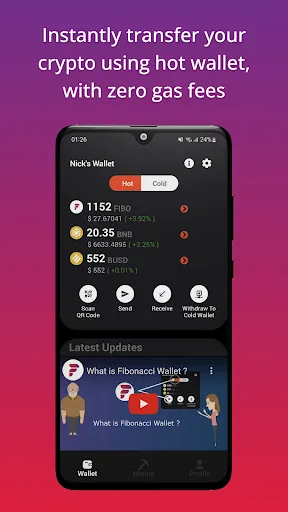 Fibonacci Wallet应用截图