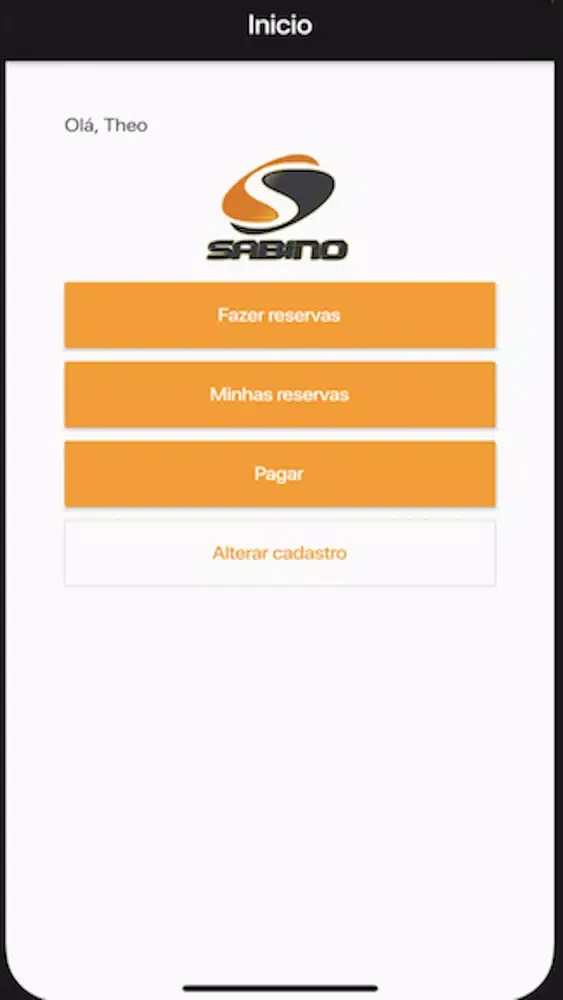 Capturas de tela do Sabino Transportes Plus