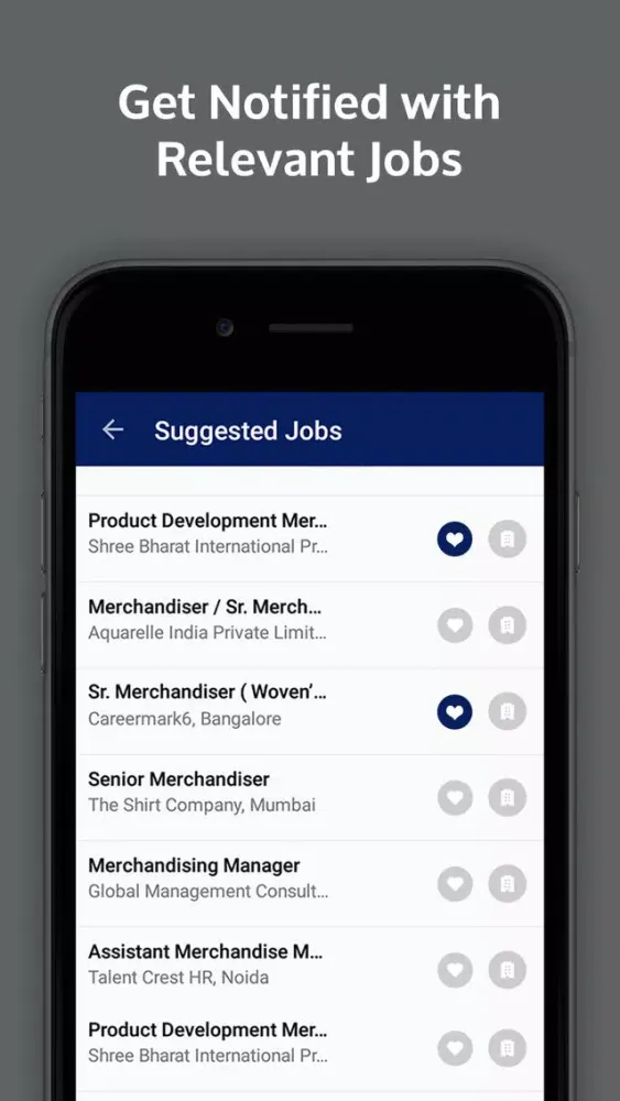 Captures d'écran de Fashion Retail Textile Jobs