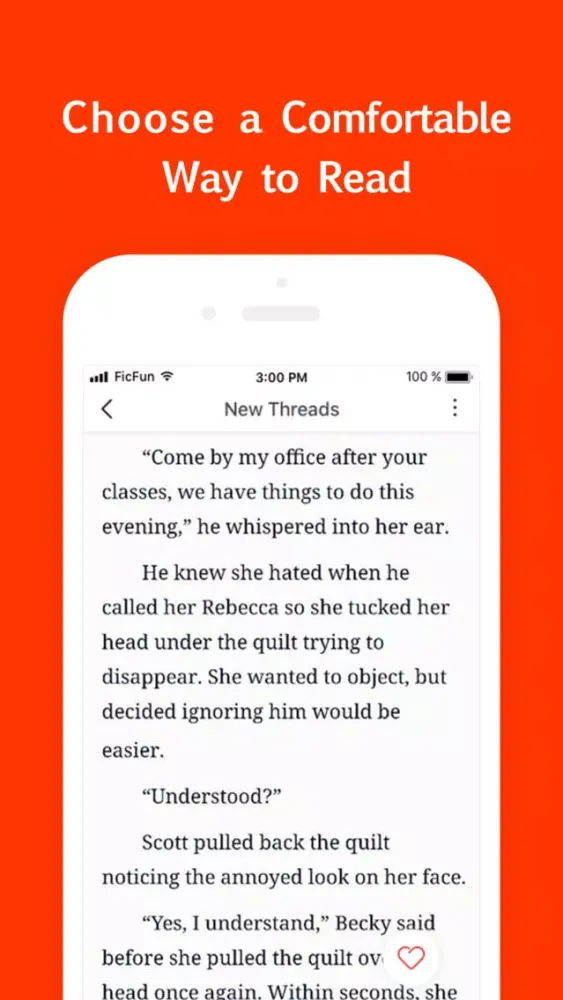 Capturas de pantalla de FicFun - Reading Fun Fiction