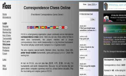 Play Chess • FICGS free games  Ekran Görüntüleri