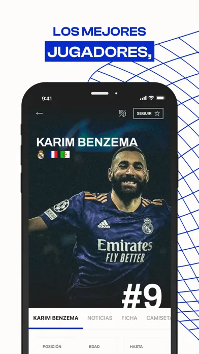 Capturas de tela do Fichajes fútbol: mercado