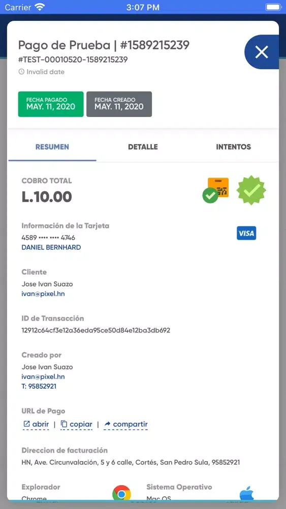 Zrzuty ekranu FicoPOS Online