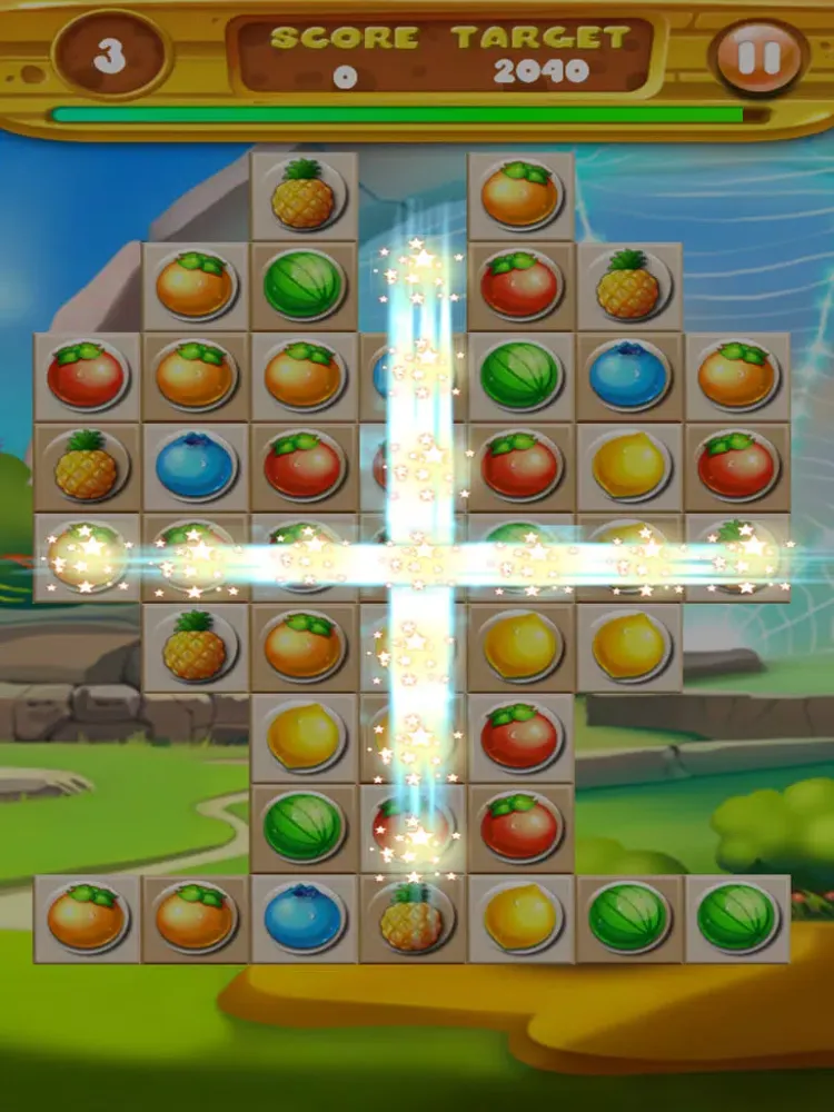 Captures d'écran de Fruit Bubble Splash HD Pro iPad 