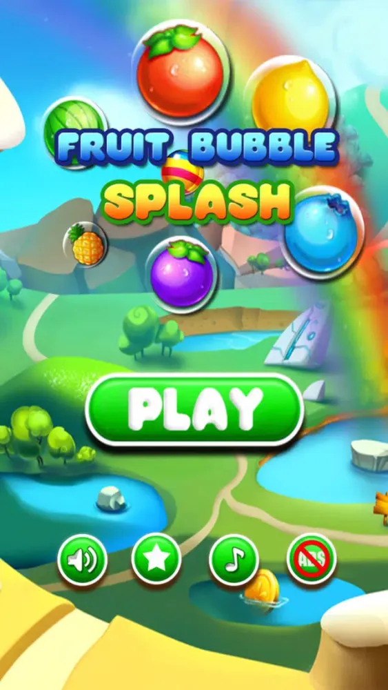 Captures d'écran de Fruit Bubble Splash HD Pro