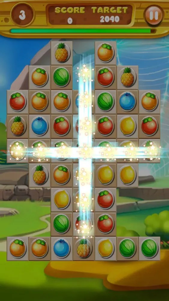 Captures d'écran de Fruit Bubble Splash HD Pro