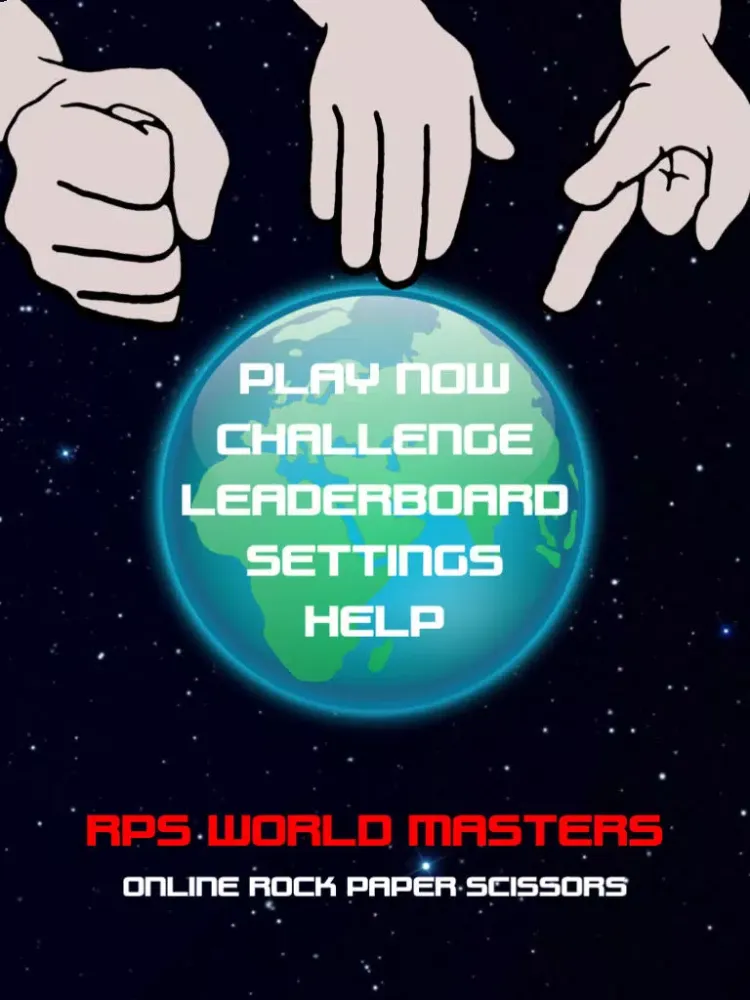 RPS World Masters - Online Rock Paper Scissors iPad 应用截图