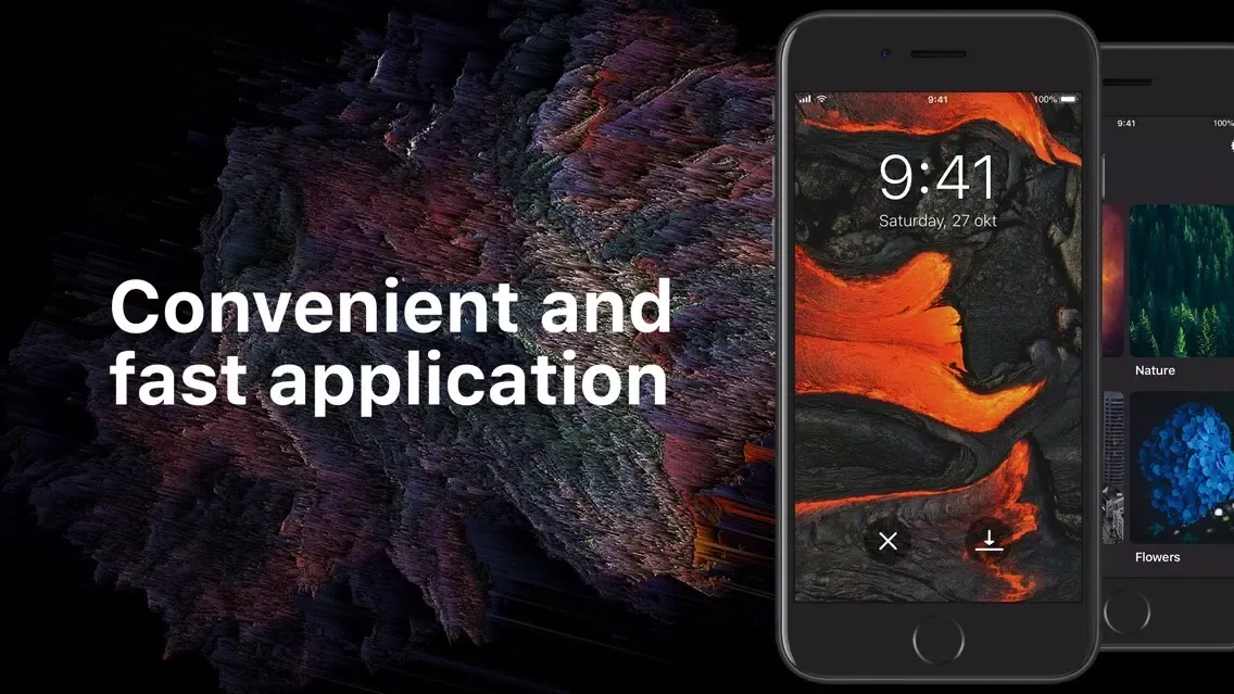Capturas de tela do Wallp - Wallpapers for Phone