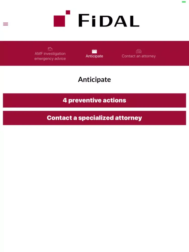 صور FIDAL Boursier (Enquête AMF) iPad 