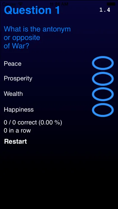 Against The Clock - English Antonyms Screenshots