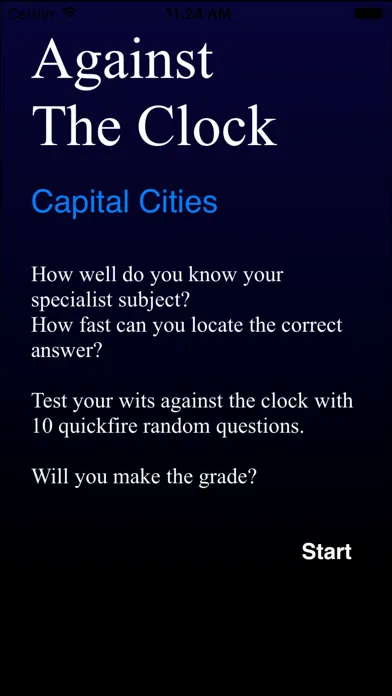 Against The Clock - Capital Cities Screenshots